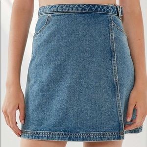 Urban Outfitters BDG Denim Wrap Skirt
